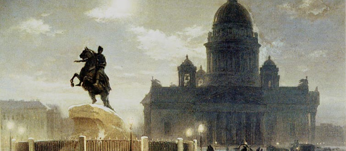 Jinete de Bronce, por Vasili Súrikov.