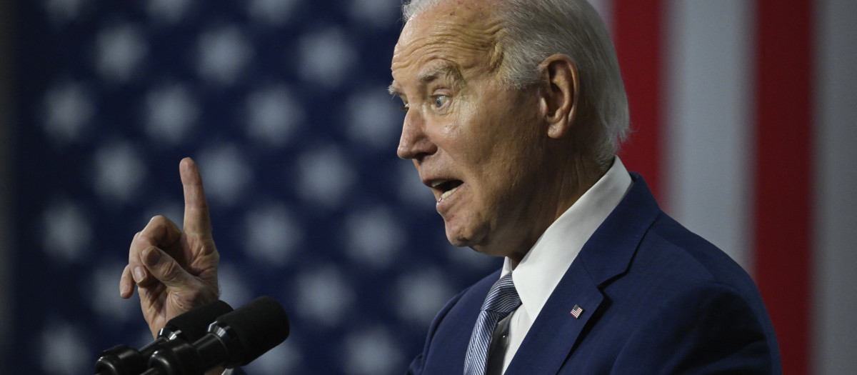 Joe Biden, presidente de EE.UU. durante un discurso en Nevada