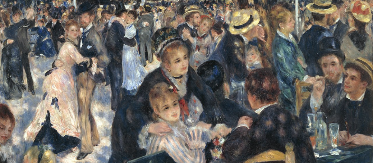 Baile en el Moulin de la Gallette