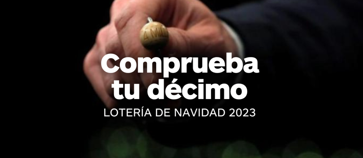 Comprueba tu décimo de lotería de Navidad 2023