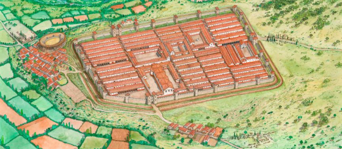 Castrum Legio: recreación del campamento romano de León