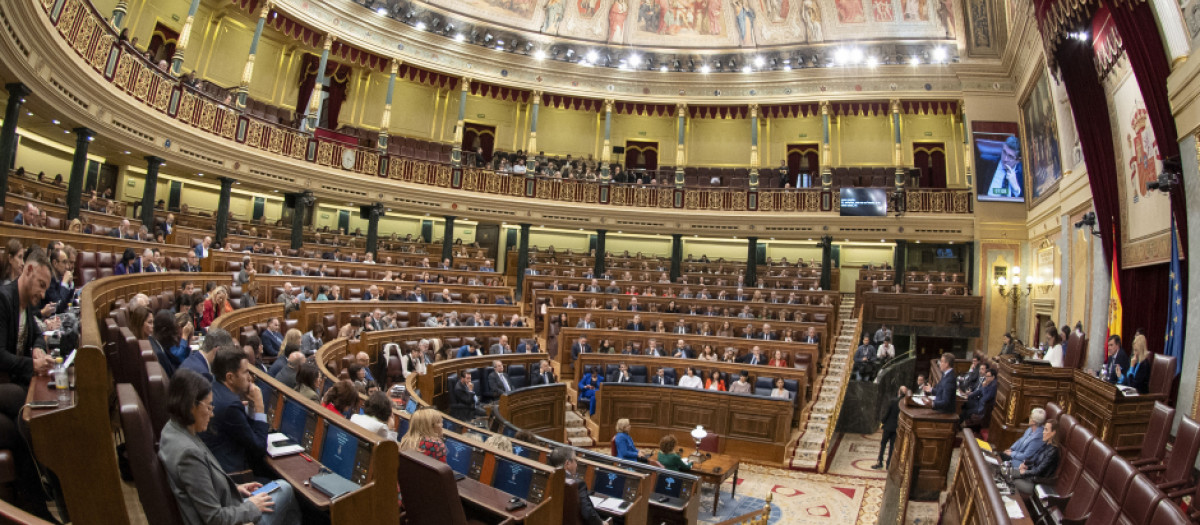 Pleno en el Congreso de los Diputados, en directo