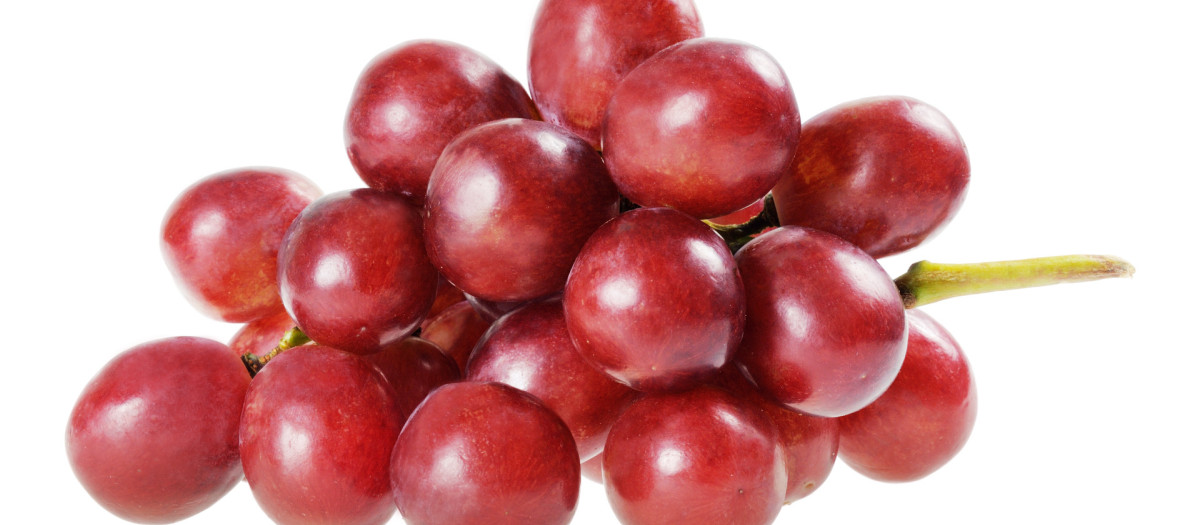 las uvas rojas contienen