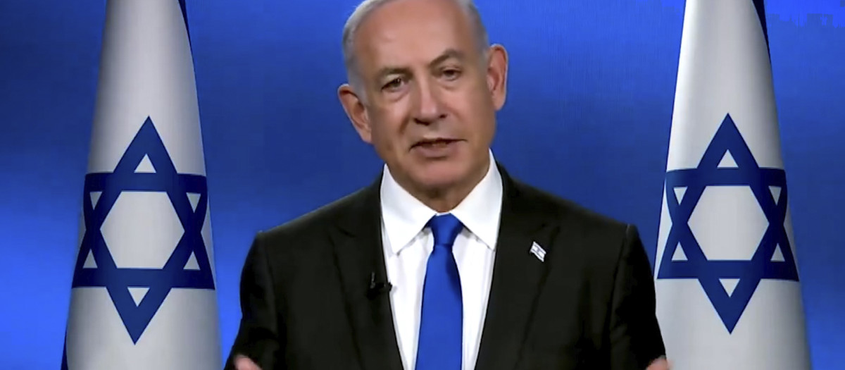 El primer ministro de Israel, Benjamín Netanyahu