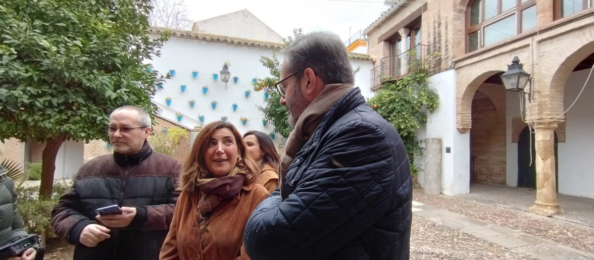 Rocío Blanco en el Zoco Artesanal de Córdoba