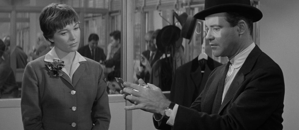 Shirley MacLaine y Jack Lemmon, protagonistas de El apartamento