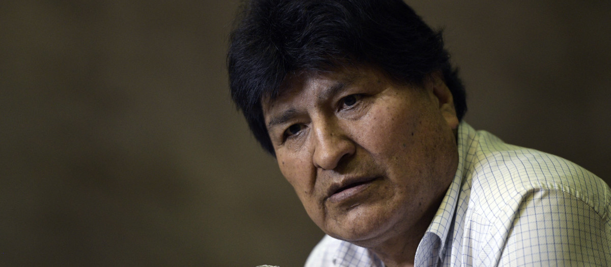 El expresidente de Bolivia Evo Morales