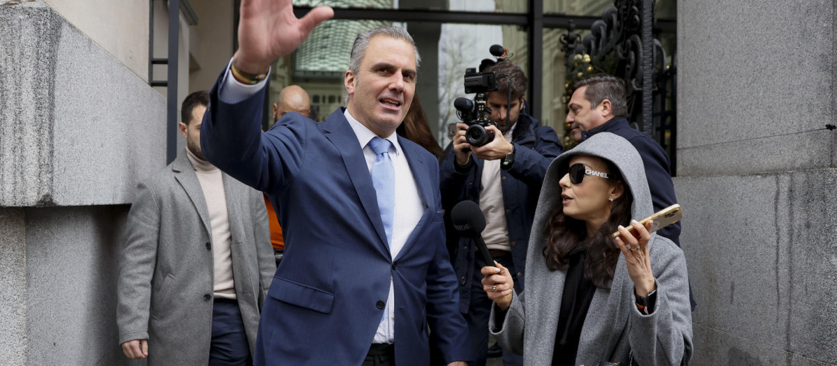 El portavoz de Vox en el Ayuntamiento de Madrid, Javier Ortega Smith