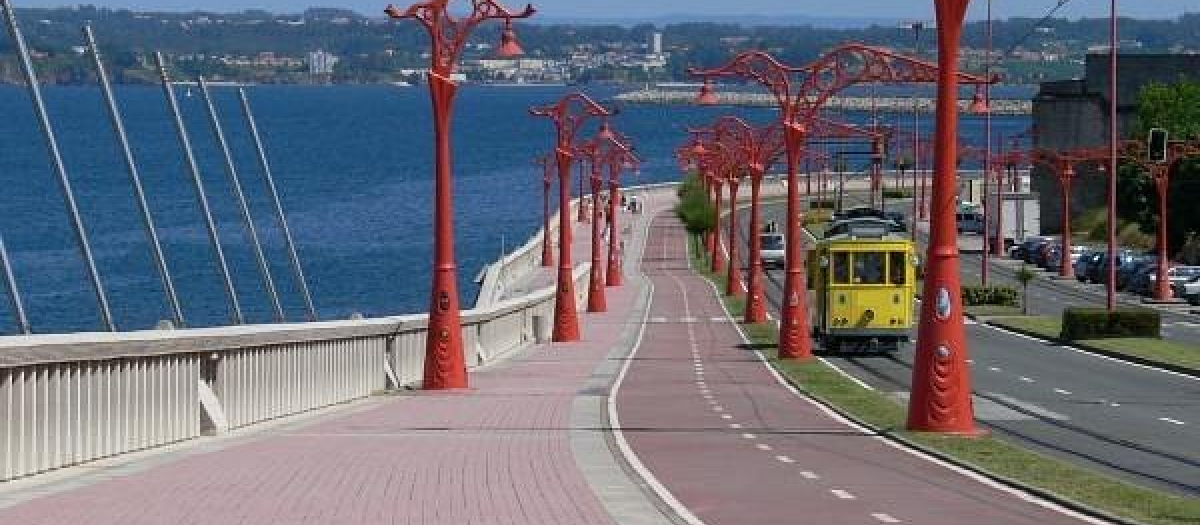 Paseo marítimo de La Coruña