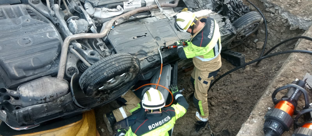 Accidente en la A-4 a su paso por Córdoba