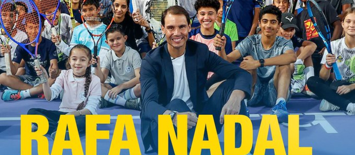 Rafa Nadal, nuevo embajador de tenis de Arabia Saudí