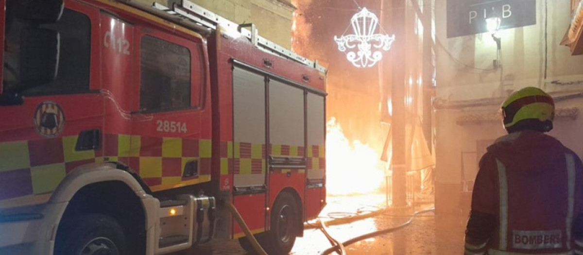 Efectivos del Consorcio de Bomberos de Valencia, en una imagen de archivo