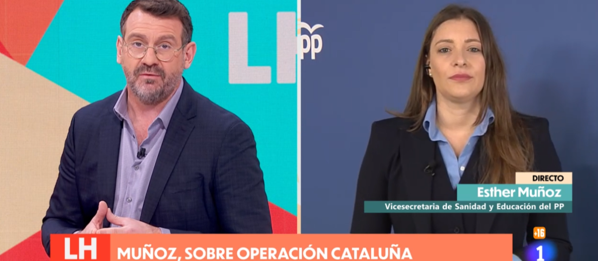 Esther Muñoz, en Las Mañanas de TVE