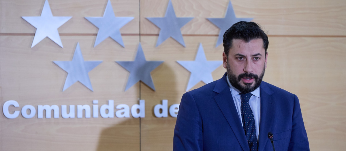 El portavoz del Partido Popular en la Asamblea de Madrid, Carlos Díaz-Pache