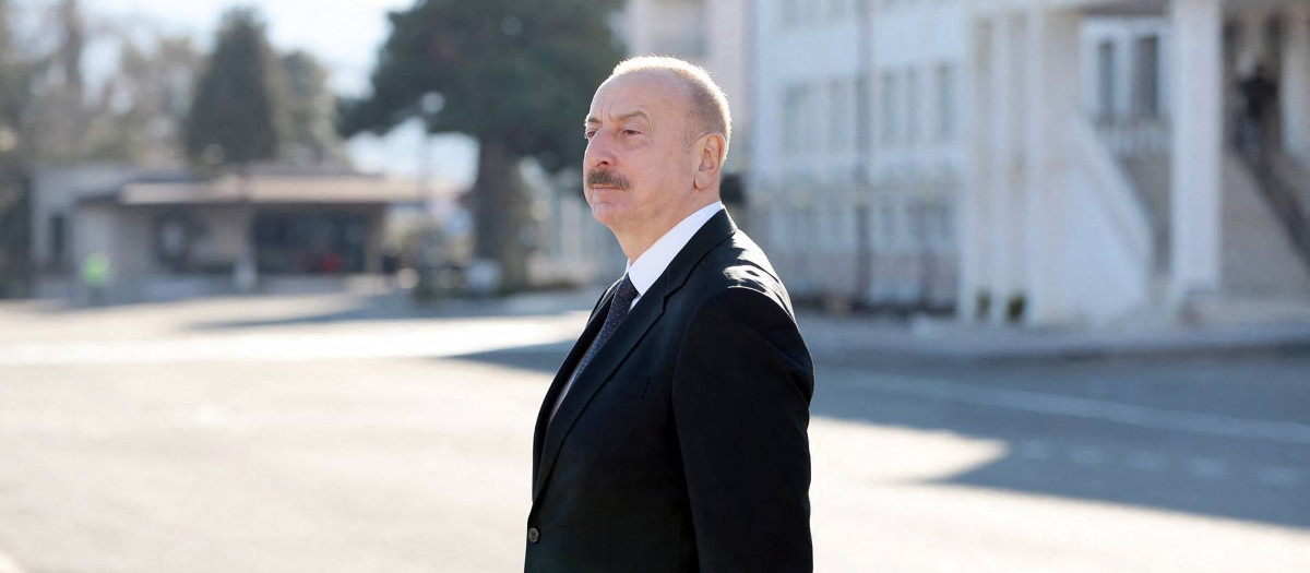 El presidente de Azerbaiyán, Ilham Aliyev