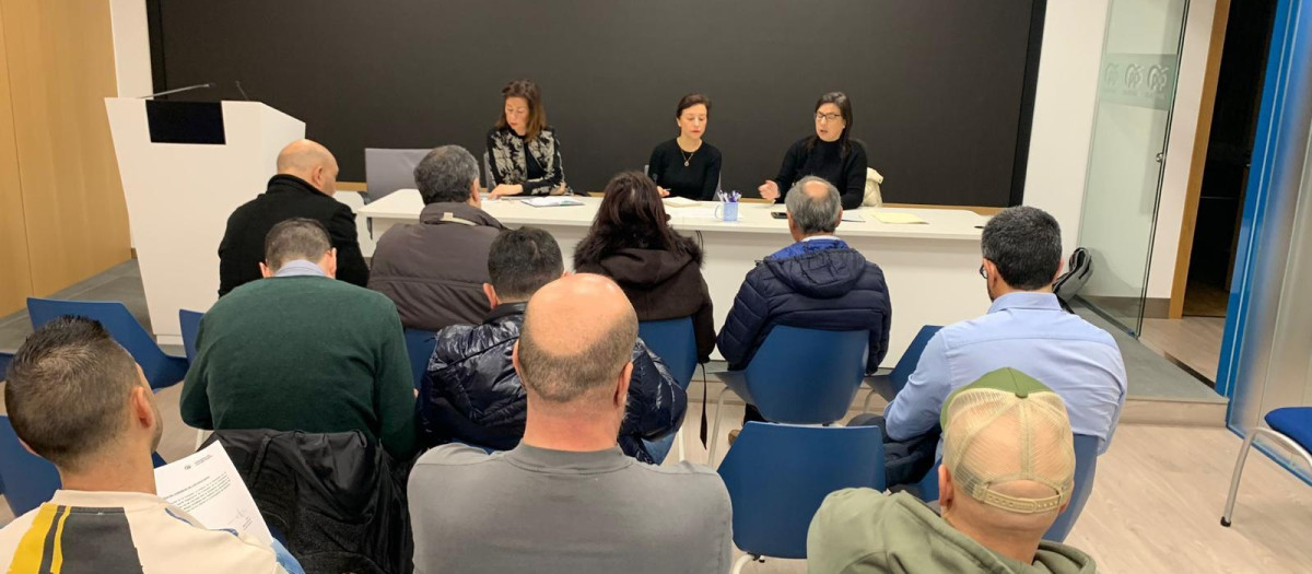 Reunión de la Policía y Guardia Civil en Orense