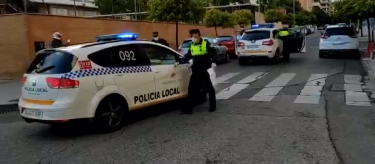 Actuación de la Policía Local de Córdoba- Imagen de archivo