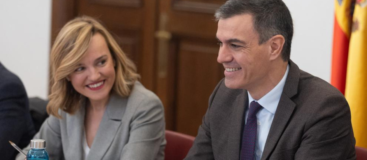 Sánchez y Alegría, en la reunión del Consejo Escolar del Estado