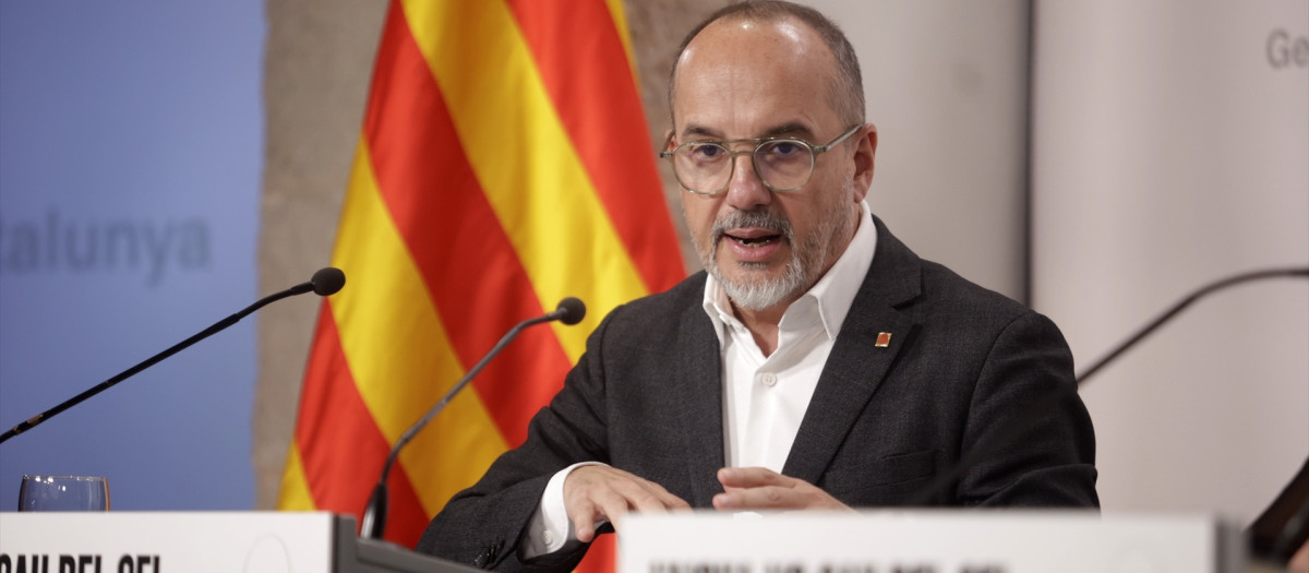 El consejero de Derechos Sociales de la Generalitat, Carles Campuzano