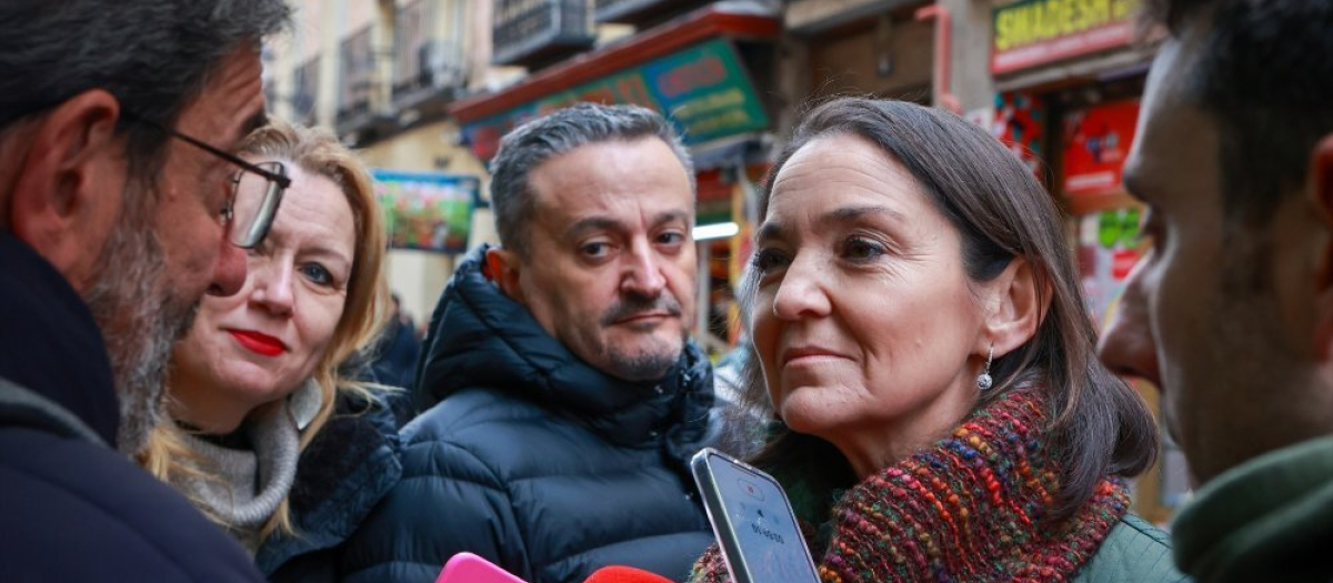 La portavoz del PSOE en el Ayuntamiento de Madrid, Reyes Maroto