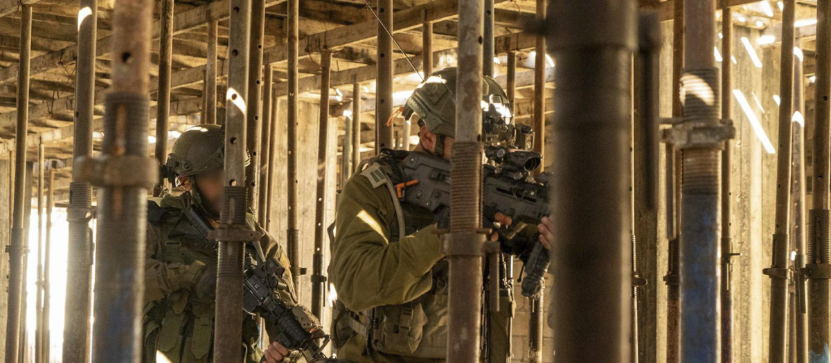 JERUSALÉN, 15/02/2024.- Durante las últimas dos semanas, la 162.ª División operó en la zona de Al-Shati, en el norte de la Franja de Gaza. El Ejército de Israel anunció este jueves que completó una "incursión selectiva" de dos semanas en el norte de la Franja de Gaza que le permitió recuperar el "control operativo" en la zona, donde habían resurgido los combates con milicianos del grupo islamista Hamás. EFE/Ejército de Israel -SOLO USO EDITORIAL/SOLO DISPONIBLE PARA ILUSTRAR LA NOTICIA QUE ACOMPAÑA (CRÉDITO OBLIGATORIO)-