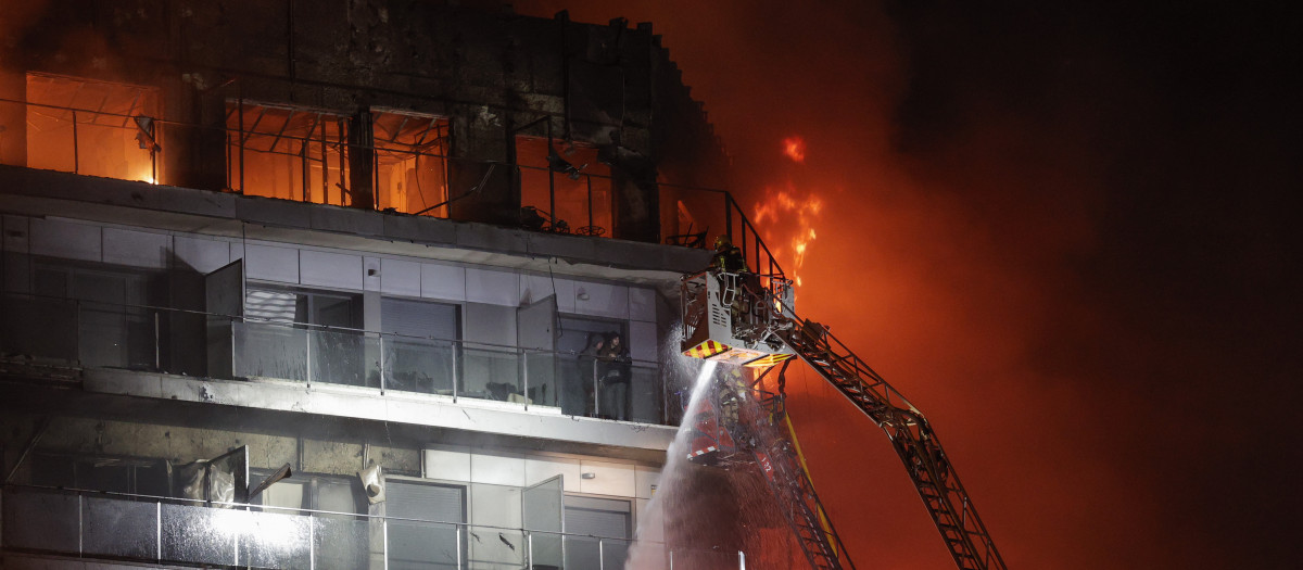 Incendio Valencia