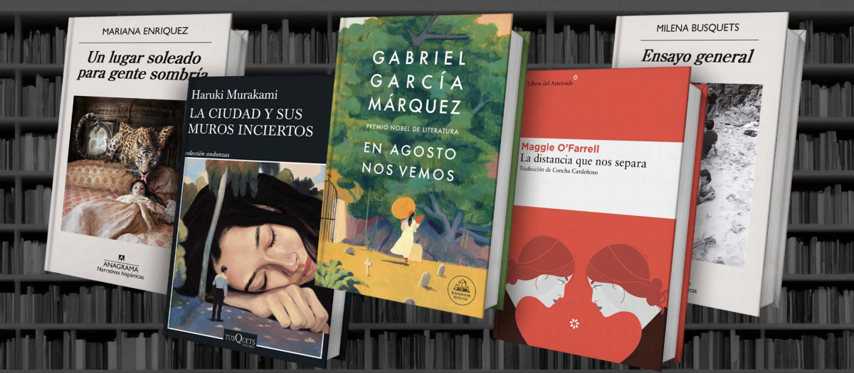 Algunos de los libros que verán la luz este mes