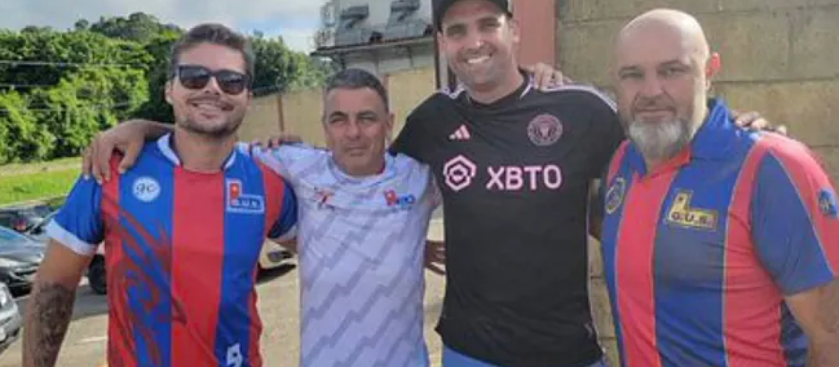 Guiherme Ceretta con la camiseta del Inter de Miami