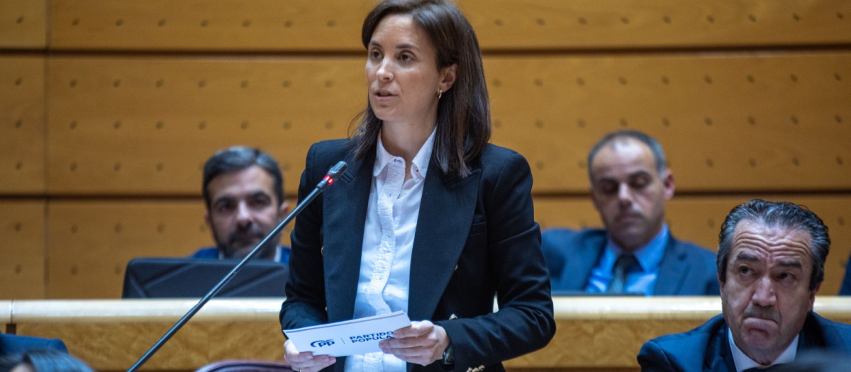 Cristina Casanueva, en el Senado