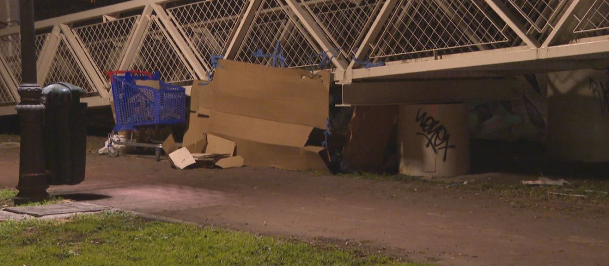 Indigente muerta bajo un puente en el Parque de la Bombilla