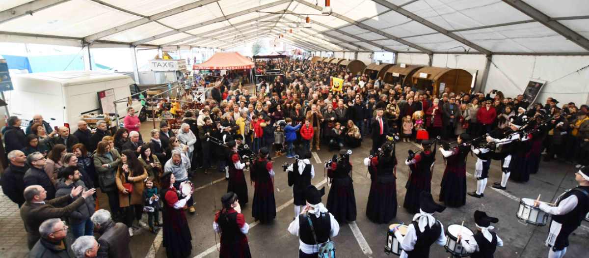 Celebración de la Fiesta del vino en Chantada