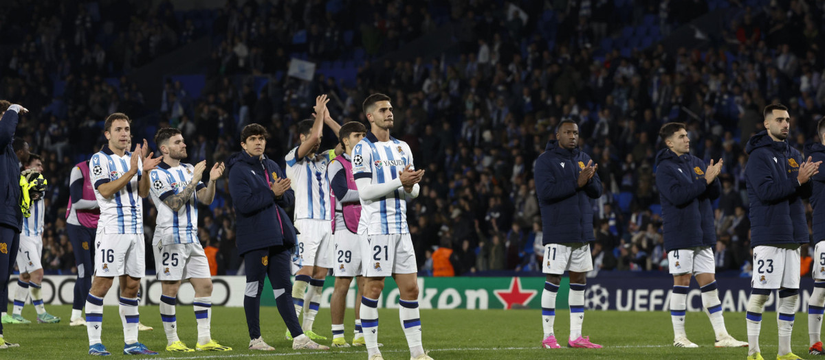 La Real Sociedad está pasando por su peor momento de la temporada