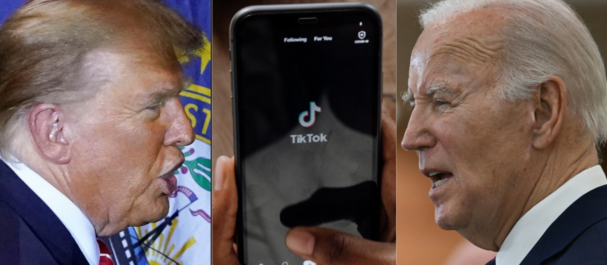 Donald Trump, Tik Tok y Joe Biden