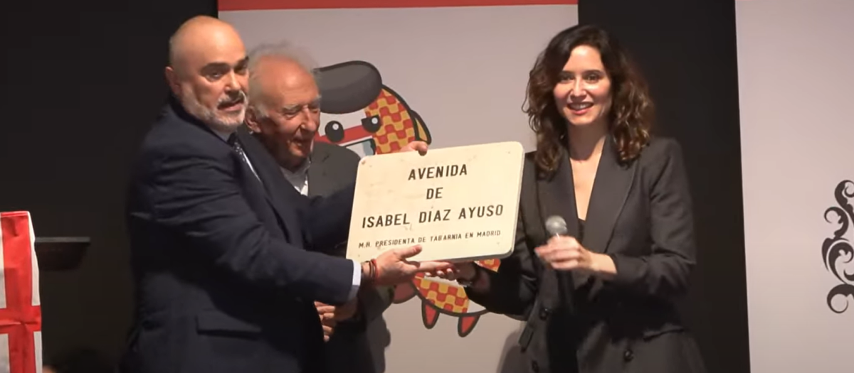 La presidenta de la Comunidad de Madrid, Isabel Díaz Ayuso