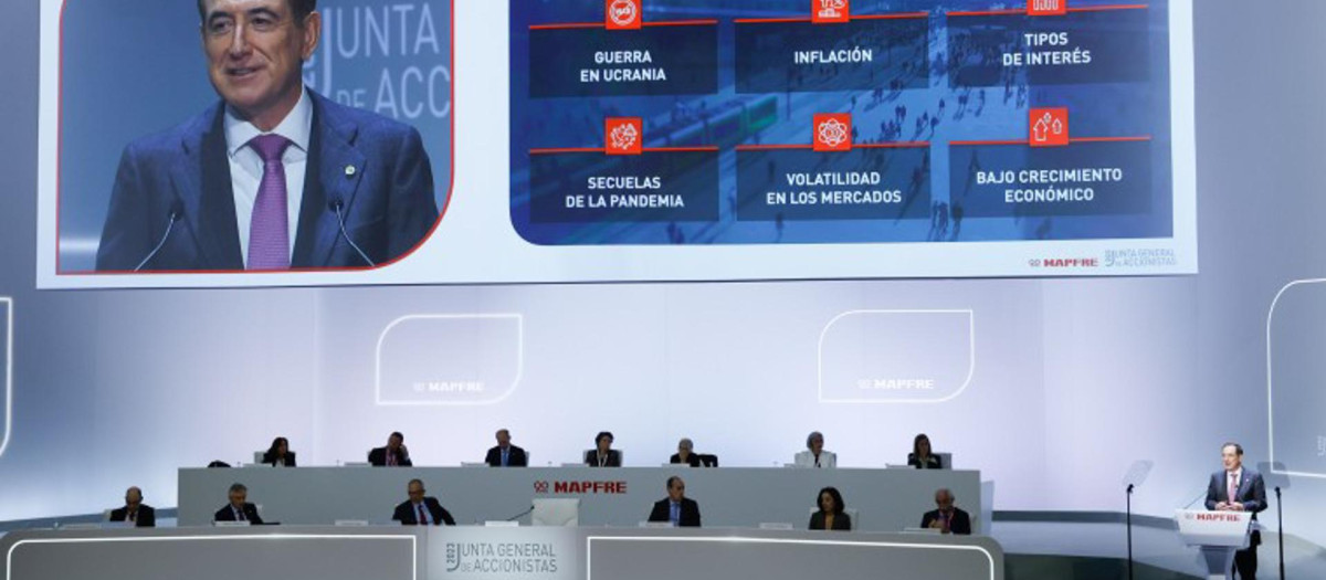 El presidente de Mapfre, Antonio Huertas