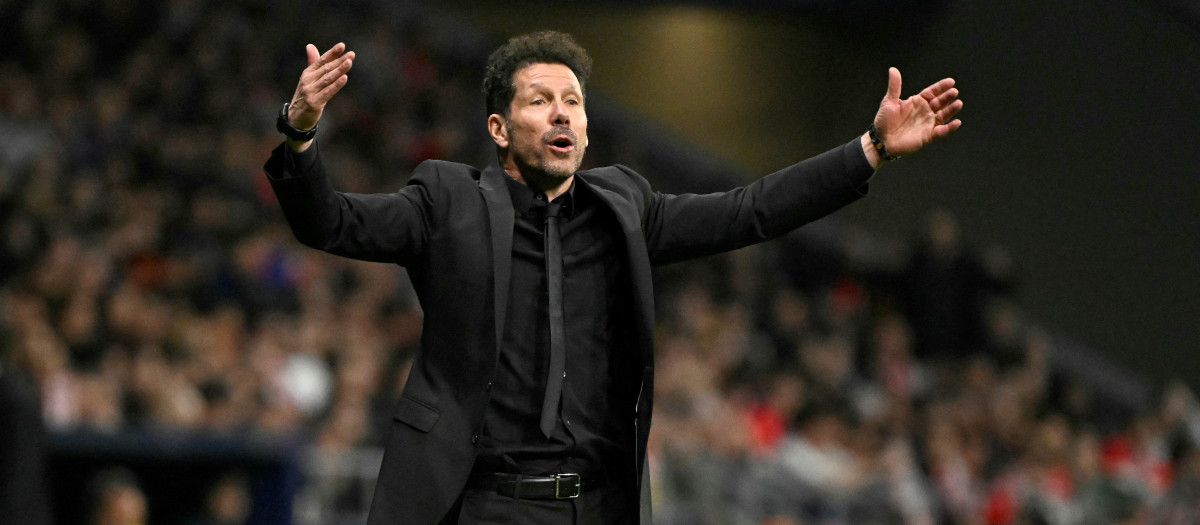 Diego Simeone tan sólo ha sido capaz de ganar en dos ocasiones al Barcelona en Liga