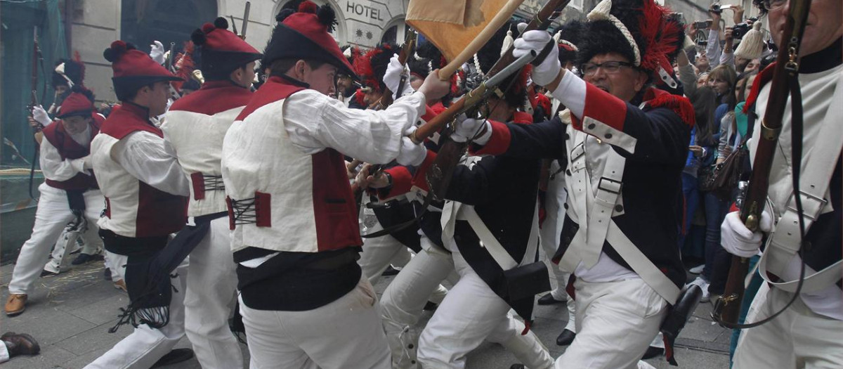 Fiesta de la Reconquista en Vigo (Pontevedra)