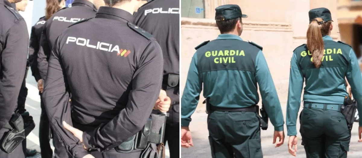 Guardia Civil y Policía Nacional