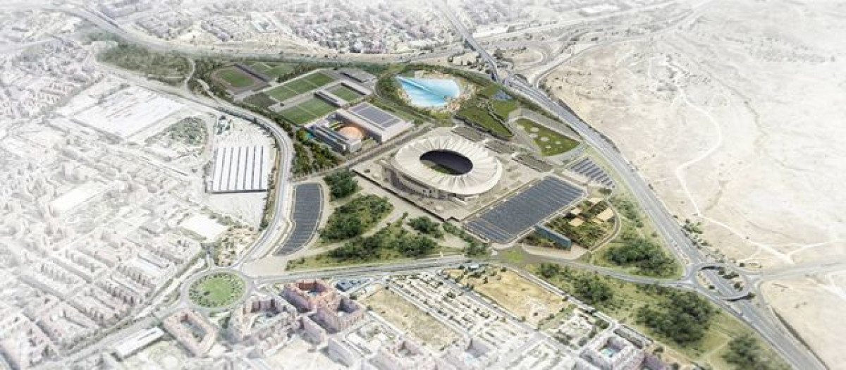 La nueva ciudad deportiva del Atlético de Madrid