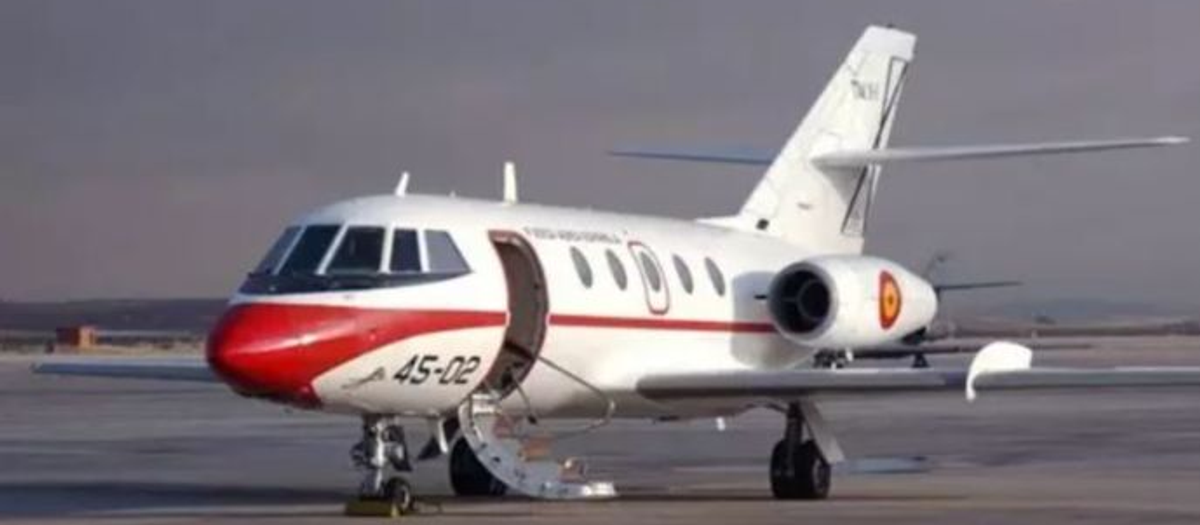 Falcon 900 B de la Fuerza Aérea Española