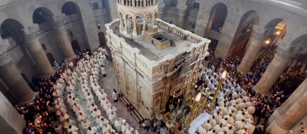 La iglesia del Santo Sepulcro de Jerusalén