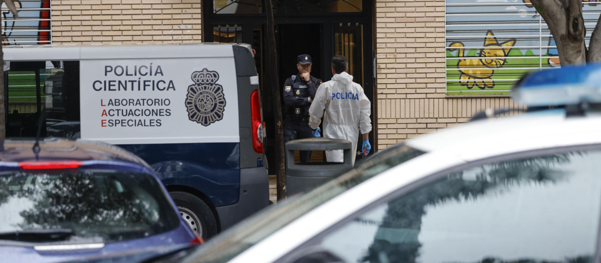 La Policía Nacional investiga la muerte violenta de un hombre en Valencia