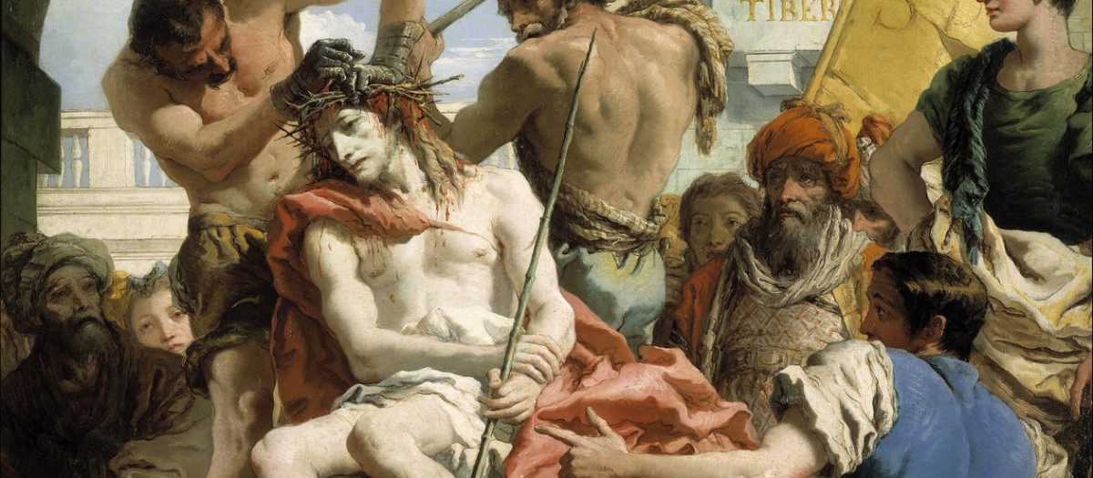 'Cristo coronado de espinas' de Giandomenico