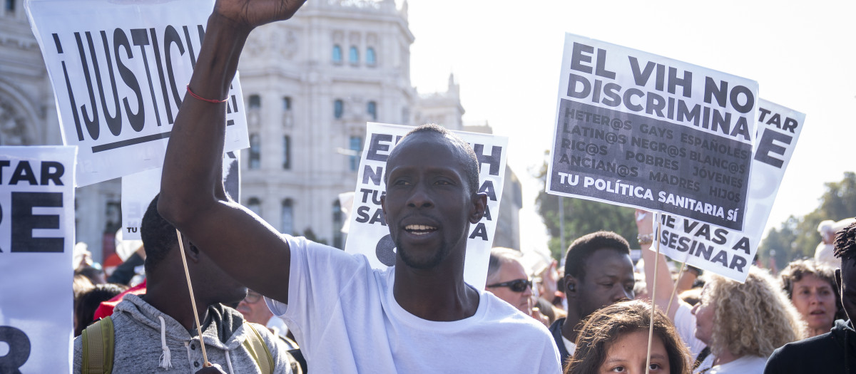 El exdiputado de Podemos en la Asamblea de Madrid Serigne Mbaye