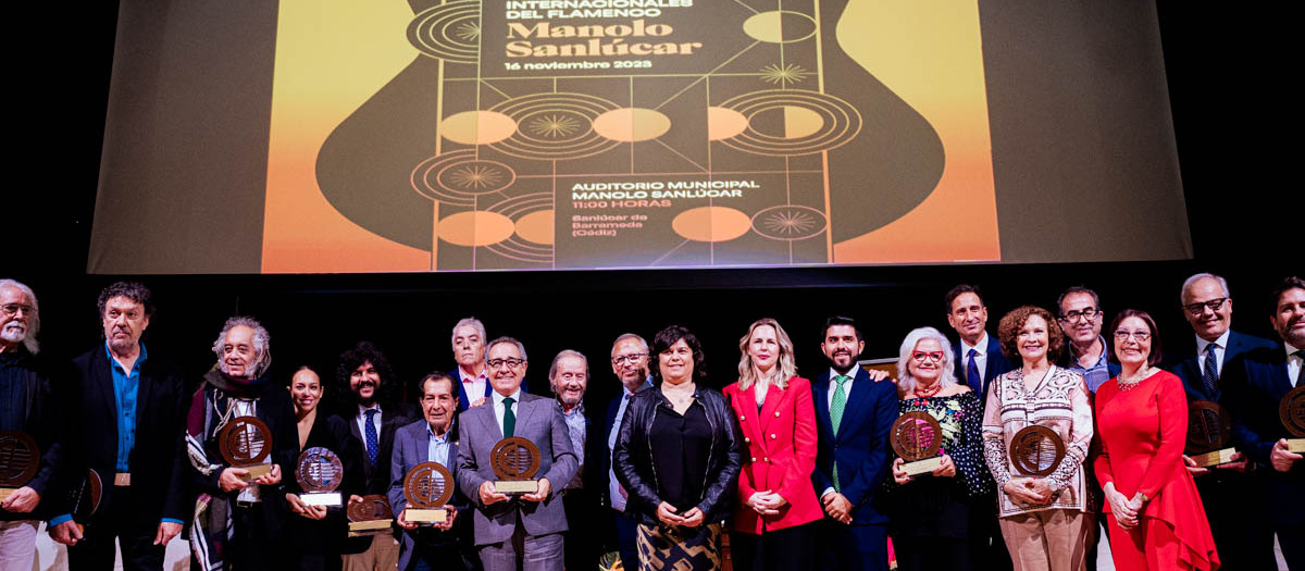 Entrega de los Premios Internacionales de Flamenco 'Manolo Sanlúcar' en su edición de 2023