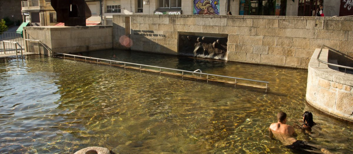 Piscina Termal As Burgas en Orense