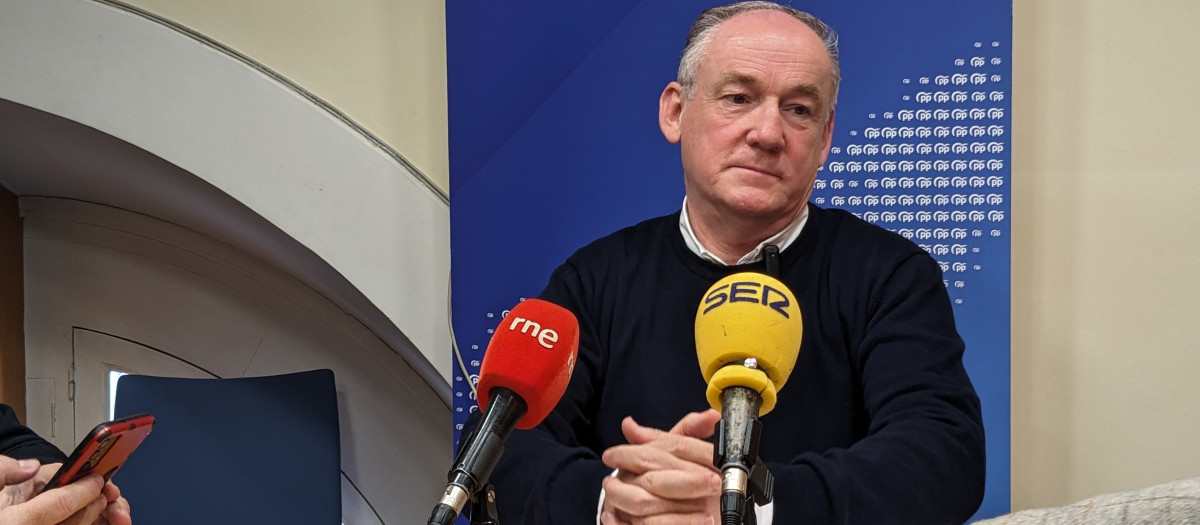 Miguel Lorenzo, portavoz del PP de La Coruña