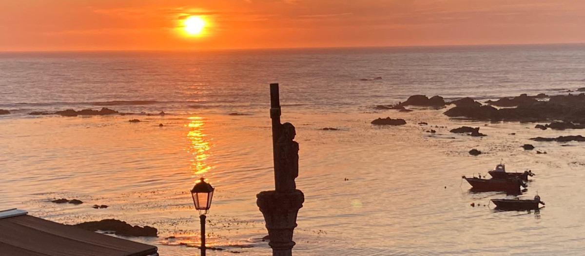 Fotografía de una playa de Galicia