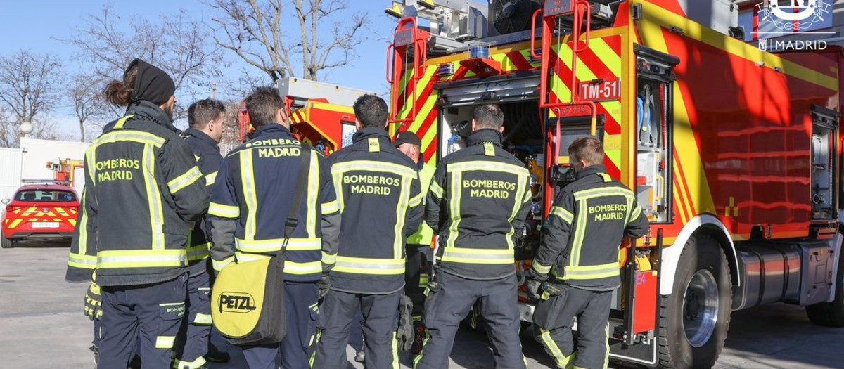 Bomberos de la Comunidad de Madrid