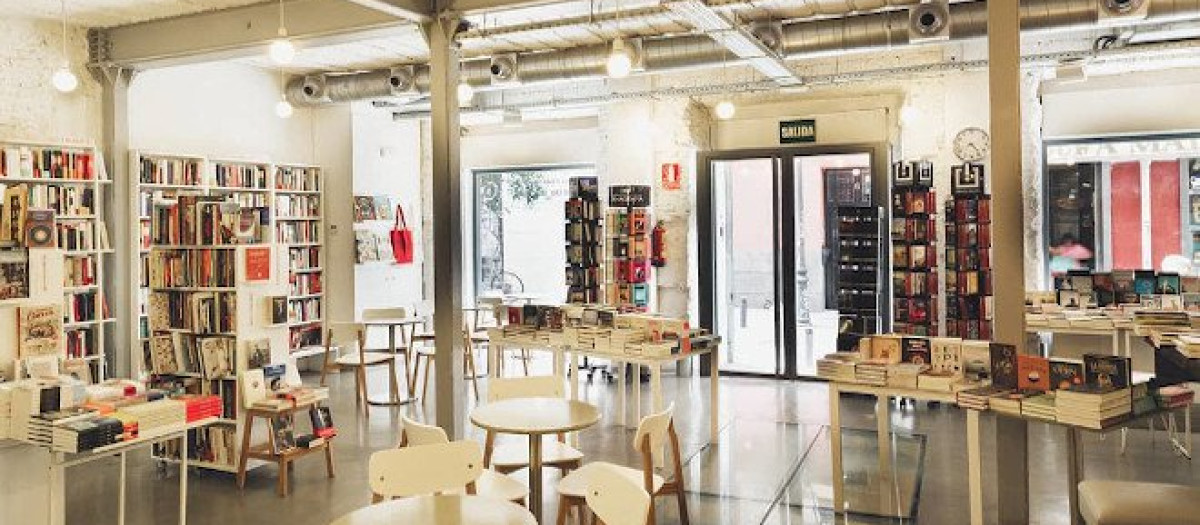 Librería Tipos Infames, en Madrid